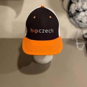 HipCzech Script Logo Hockey Lifestyle Fitted Hat